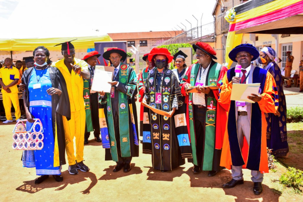 Uganda Prisons Graduation Ceremony (PHOTO : UPS)